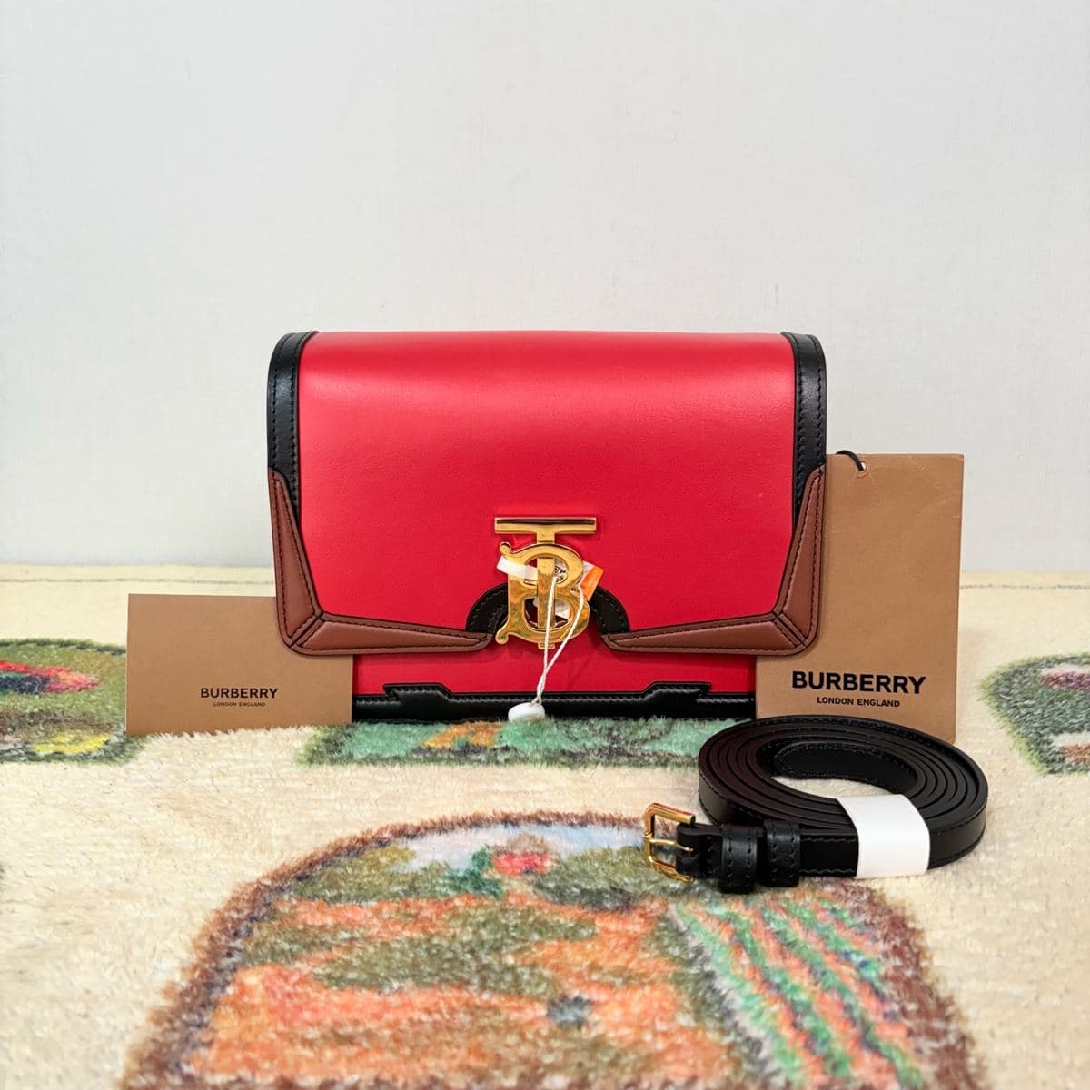 Burberry Messenger Bag, , condition grade A