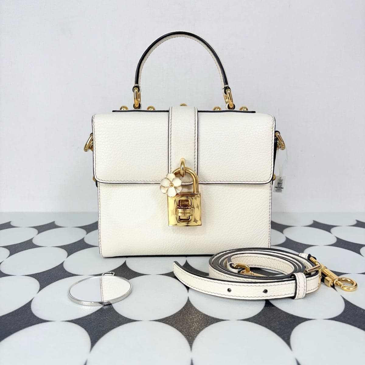 Dolce & Gabbana Top Handle Crossbody Bag, , condition grade A