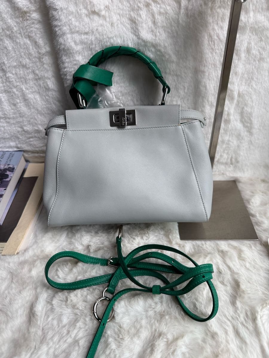 Fendi Peekaboo Small (woven), , condition grade A
