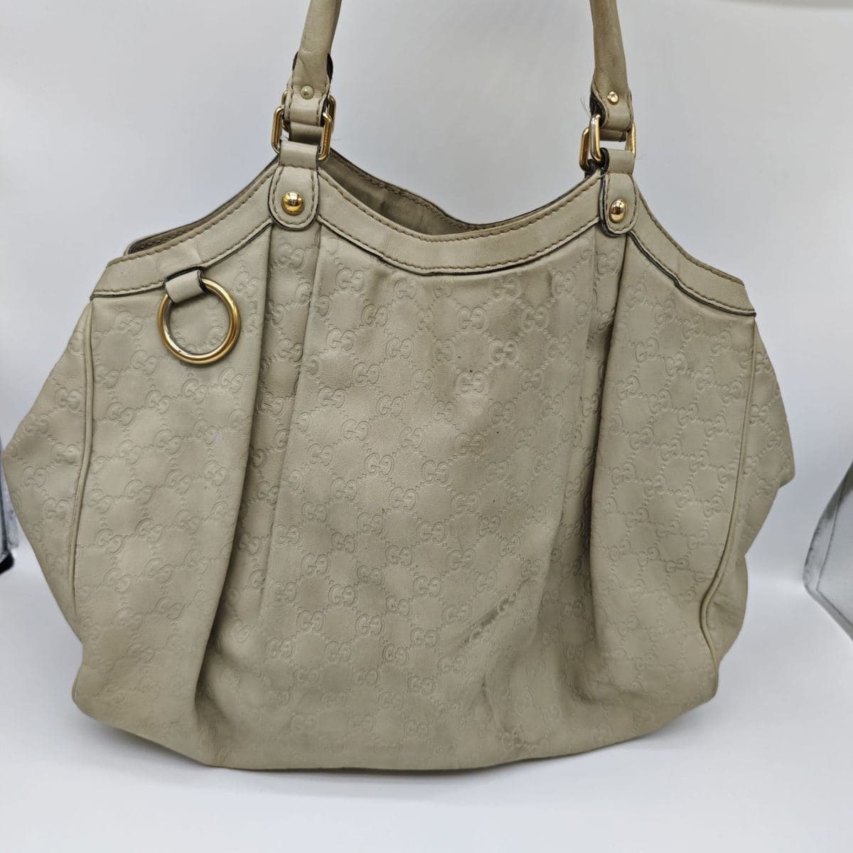 Gucci Embossed Leather Tote — photo 1