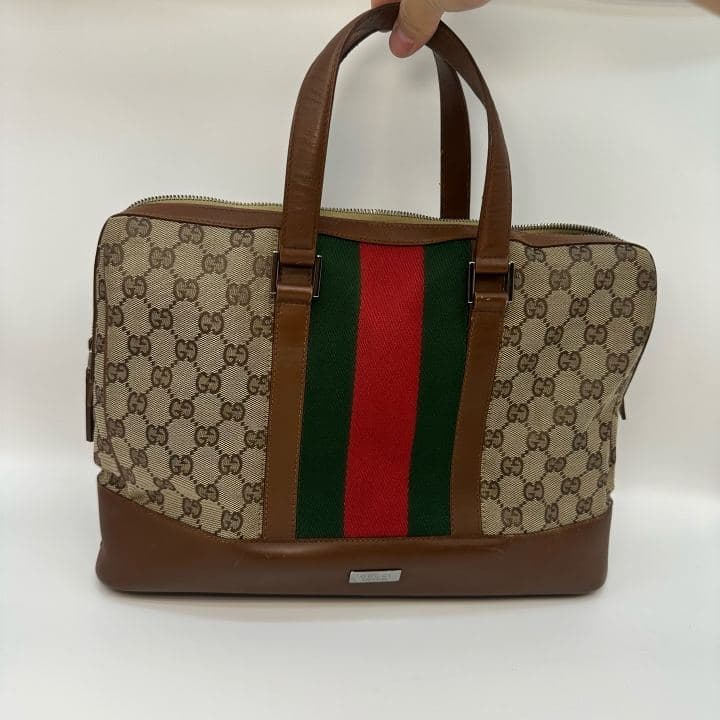 Gucci GG Canvas Briefcase — photo 1