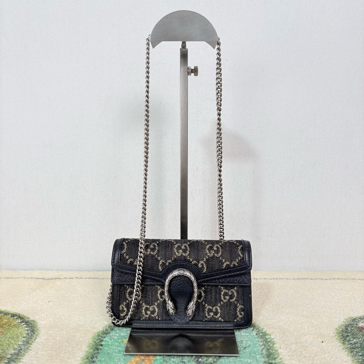 Gucci Dionysus Mini Chain Bag, Black, condition grade A