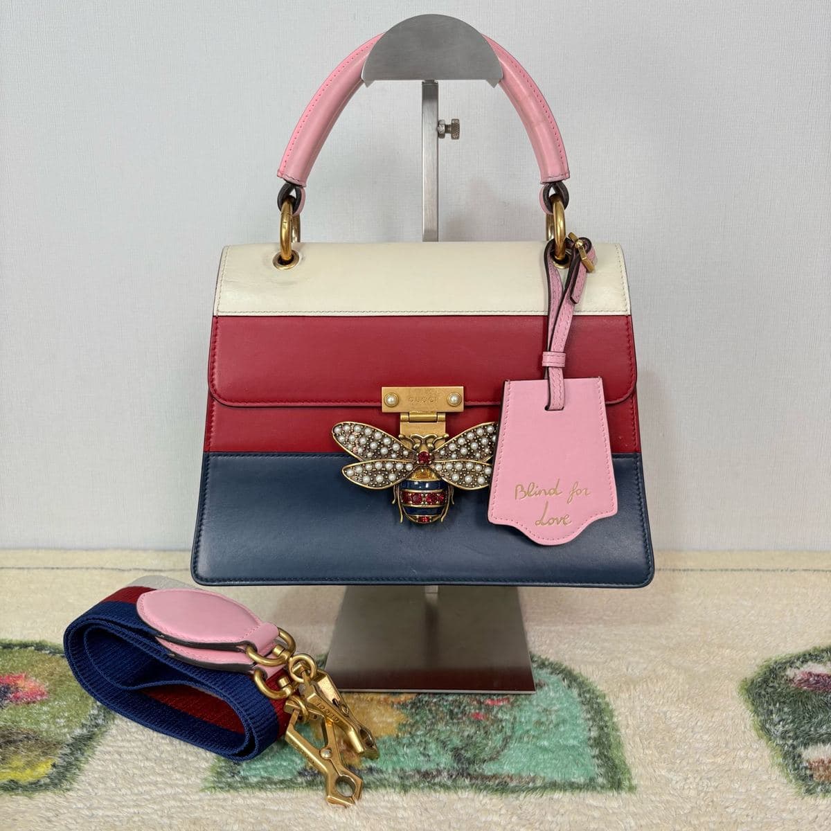 Gucci Queen Margaret Top Handle Bag, , condition grade A