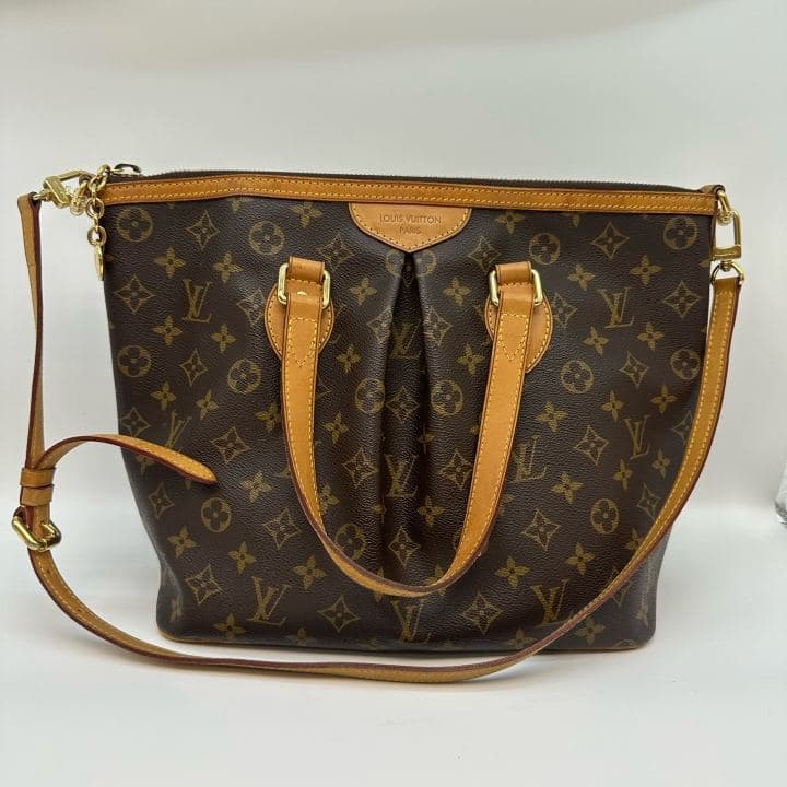 Louis Vuitton Palermo (medium), Brown, condition grade A