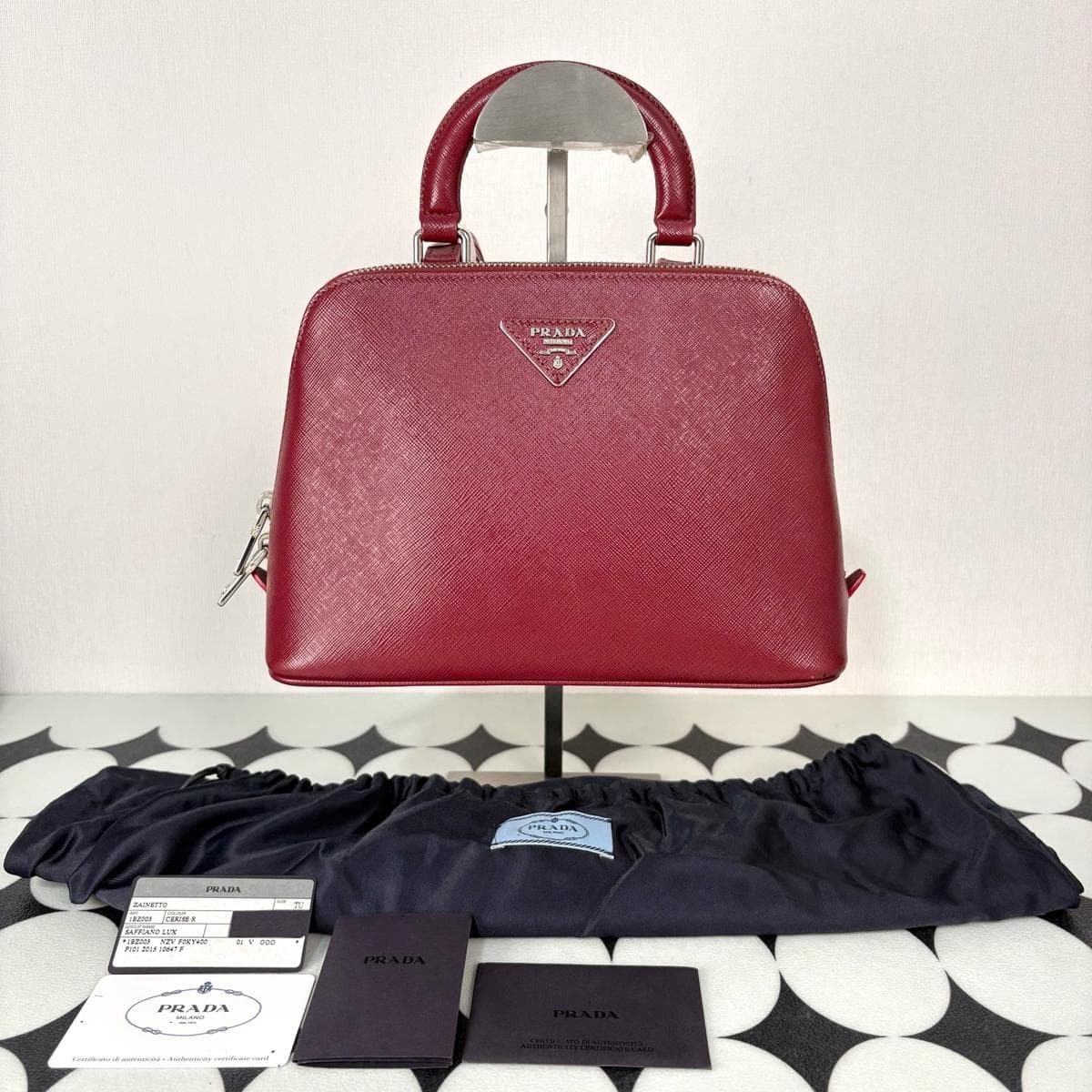 Prada Saffiano Dome Top Handle Bag — photo 1