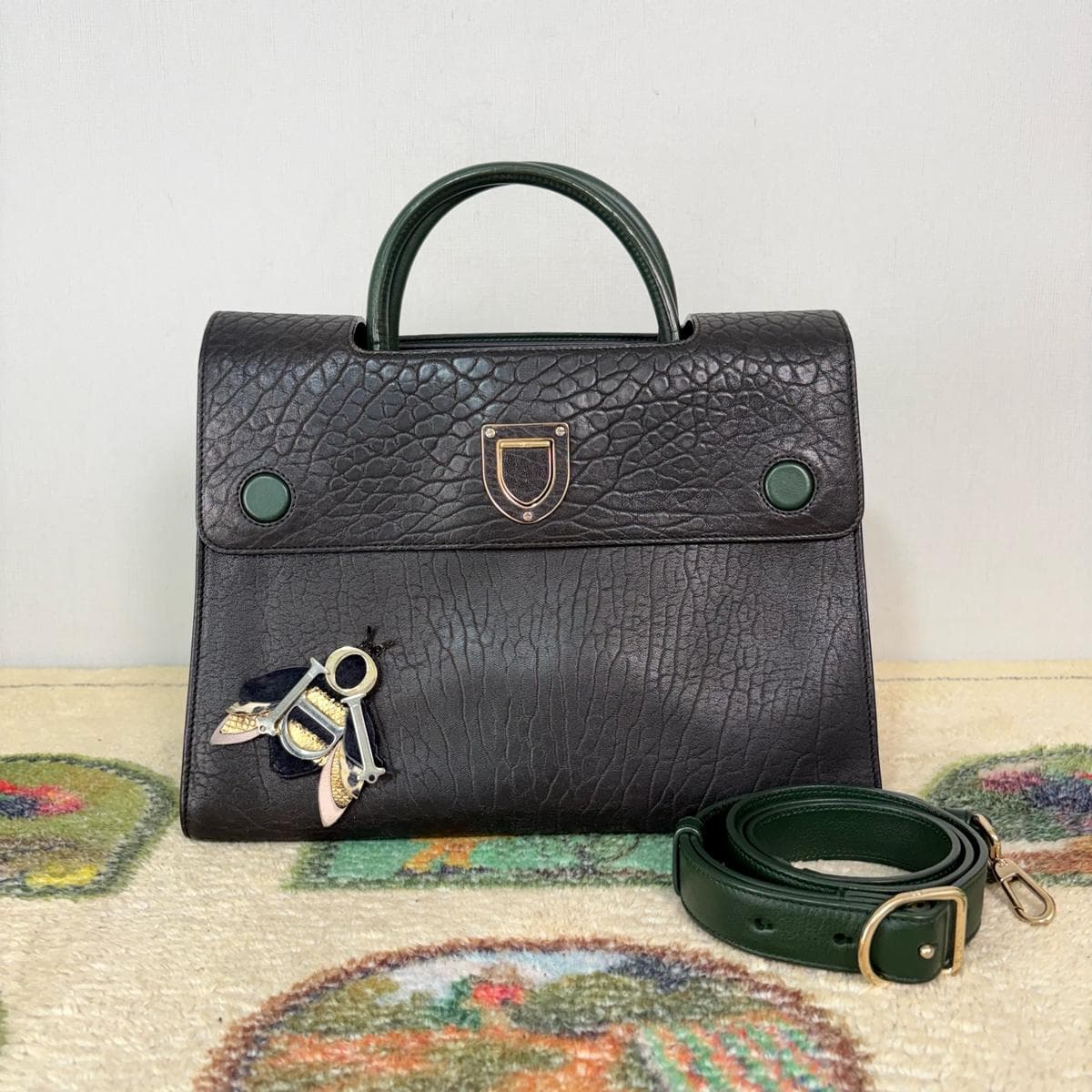 Dior Diorever Top Handle Bag, , condition grade A