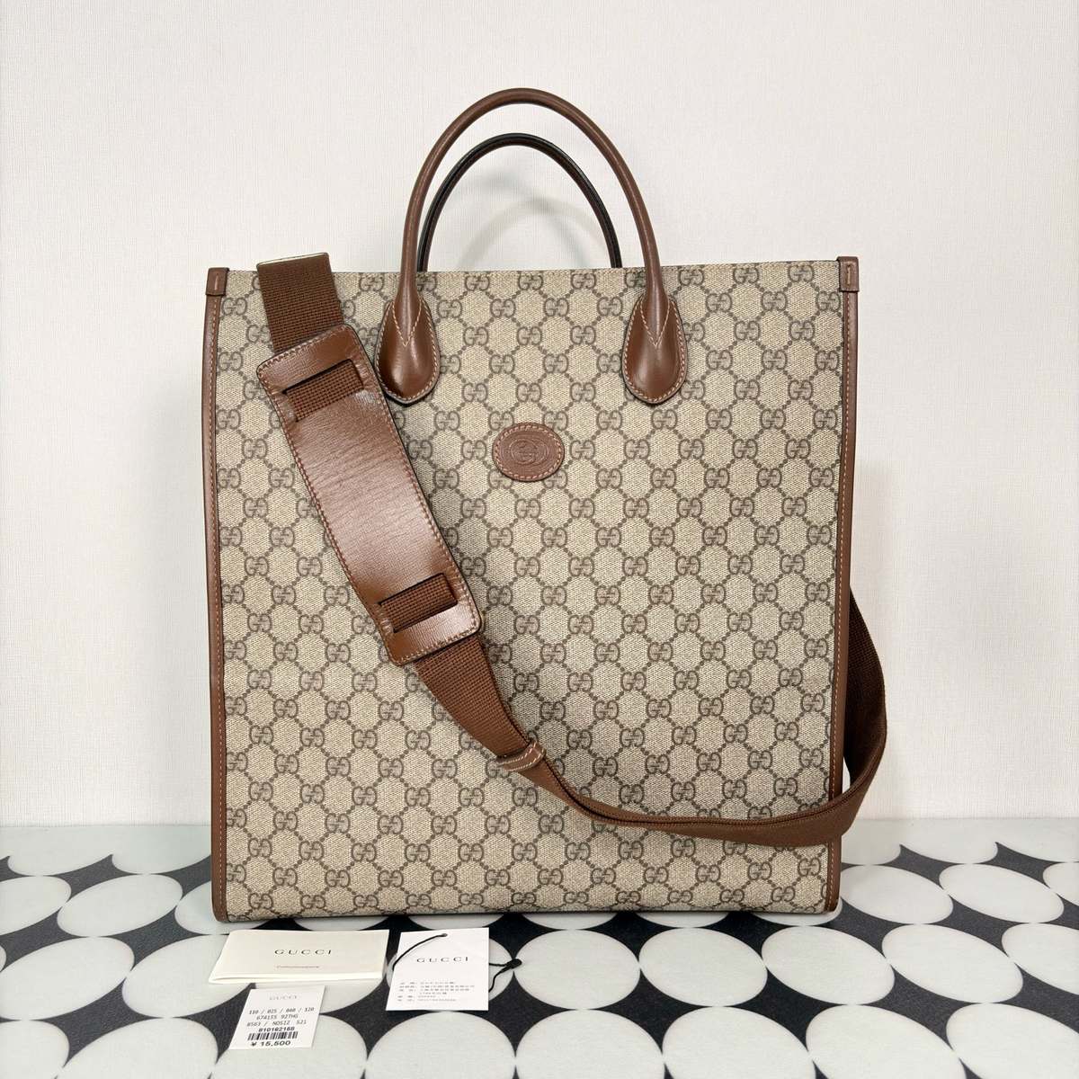Gucci GG Supreme Vertical Tote — photo 1