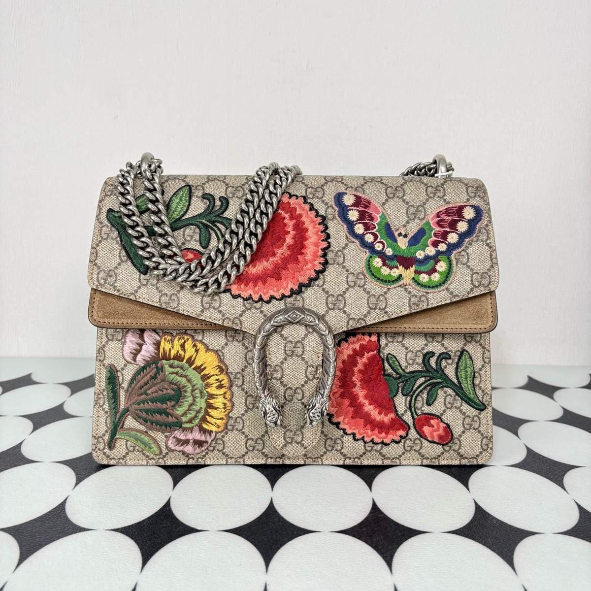 Gucci Dionysus Large (embroidered flowers) — photo 1