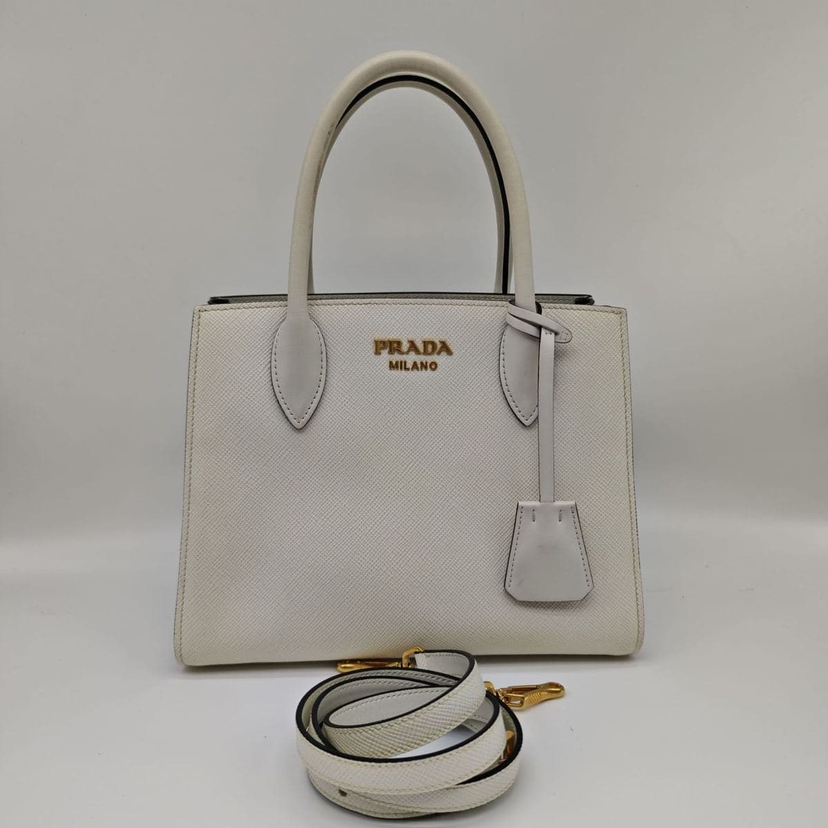 Prada Saffiano Top Handle Bag — photo 1